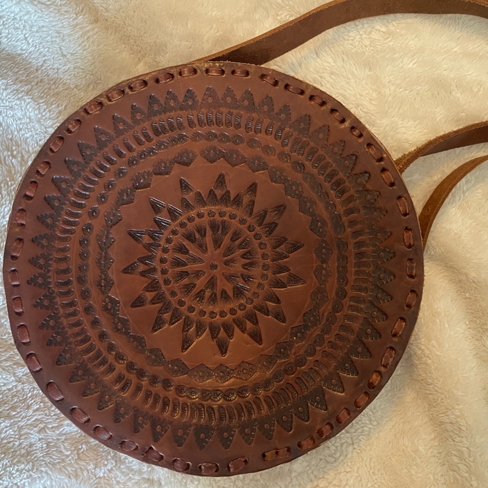 Brown Leather Purse